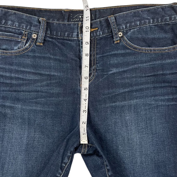 LUCKY BRAND Woman’s Patriotic Laguna Denim Shorts Size 8/29 - Picture 6 of 12